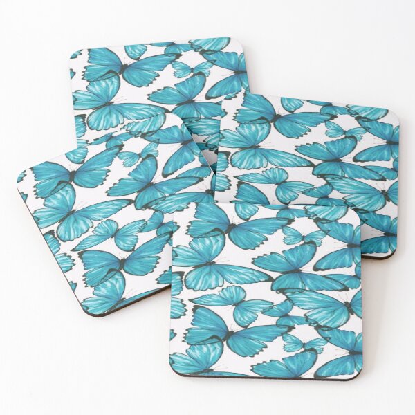 Item preview, Butterflies Blue designed and sold by Teixeira224.