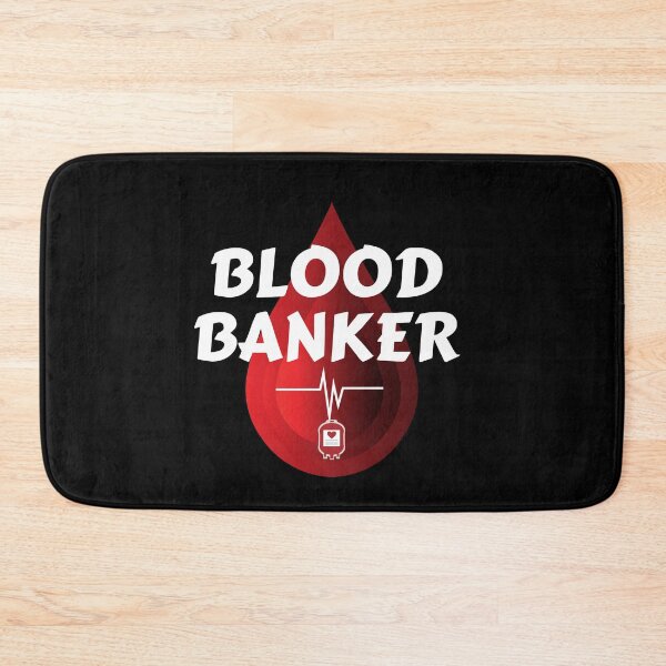 Item preview, BLOOD BANKER FUNNY DESIGN designed and sold by Funwordland.