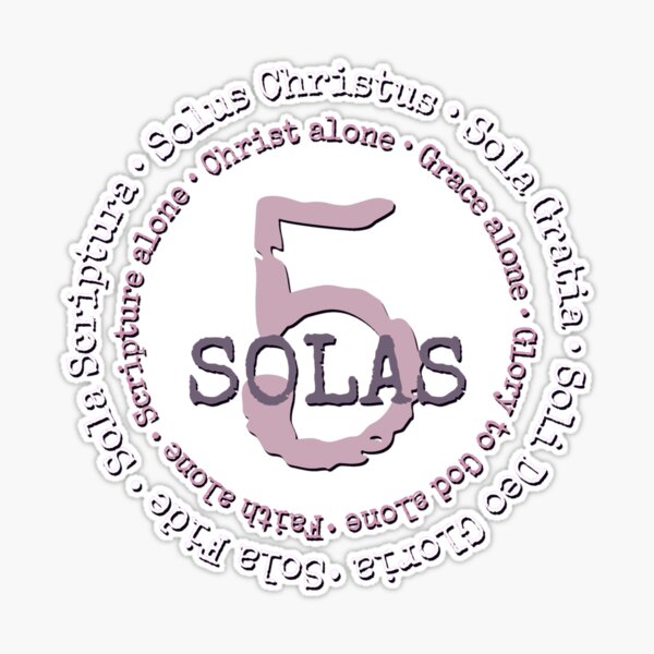 Sola Fide Seal - Decal