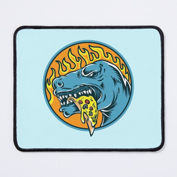 Item preview, Dinosaur Eat Pizza  designed and sold by Si Pakne.