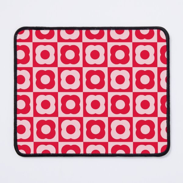 Item preview, modern pink red flower pattern designed and sold by DaisyRooDesign.