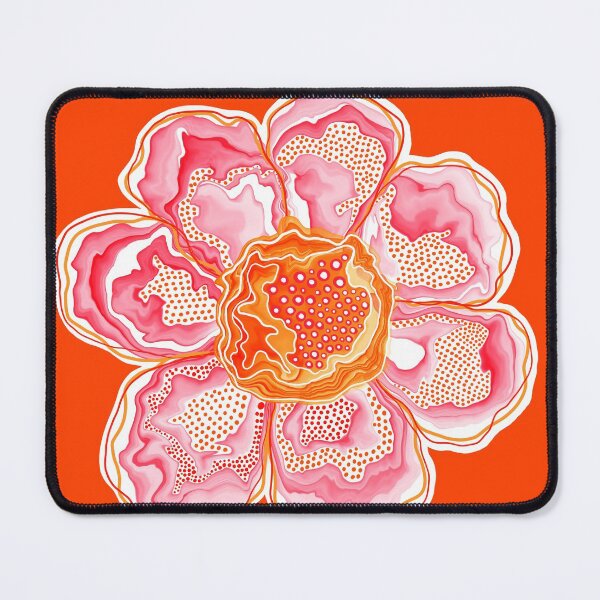 Item preview, “Precious" | Beautiful Flower For You - Orange Background designed and sold by LiseHoltArt.