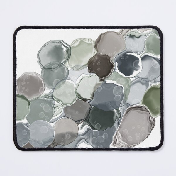 Item preview, “Sublime Bubbles” | Alcohol Ink Abstract with White Background designed and sold by LiseHoltArt.