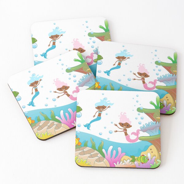 Item preview, Black Mermaids for Girls designed and sold by MEBH.