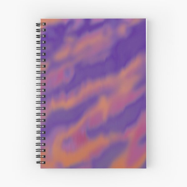 Item preview, Abstract Purple and orange blurred pour paint designed and sold by doodle-mittens.