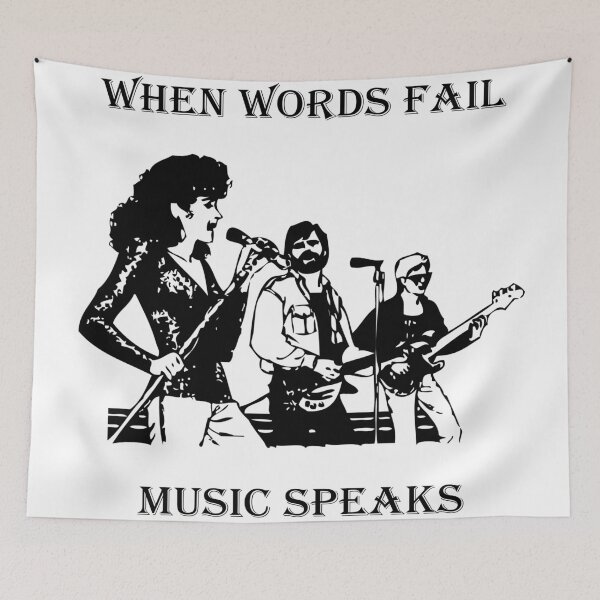 Item preview, When Words Fail - Music Speaks designed and sold by MoEndomey.