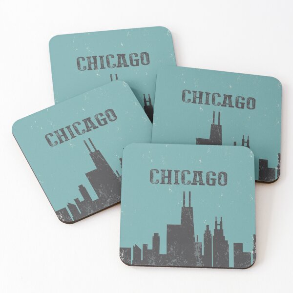Item preview, Chicago City Skyline Retro Vintage  designed and sold by HStudioPrints.