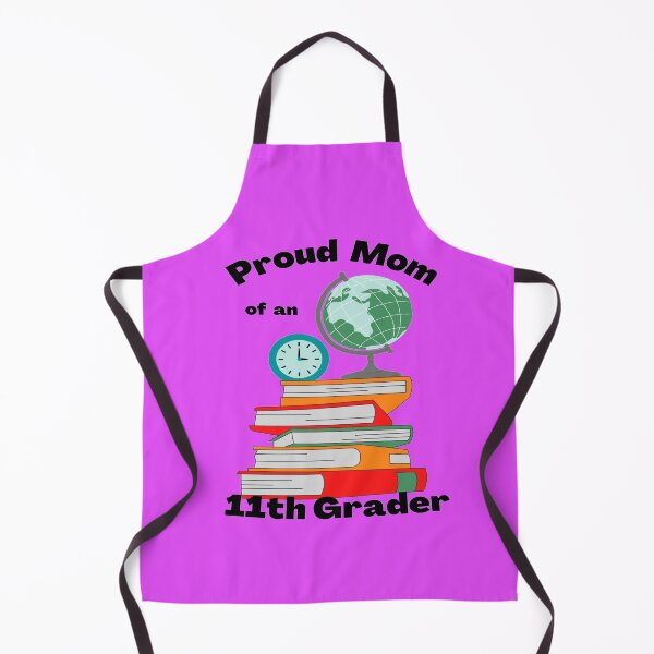 Item preview, proud mom of an 11th grader, books and globe graphic designed and sold by Jessi-Sketches.