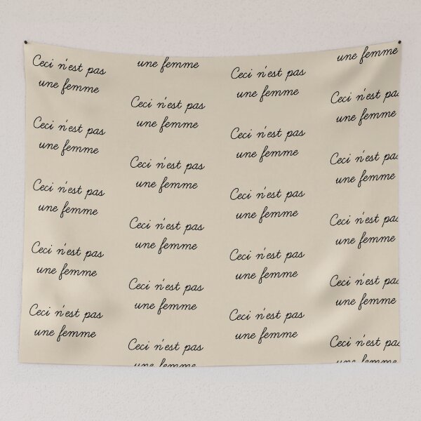 Item preview, Ceci n'est pas une femme designed and sold by got-tori.