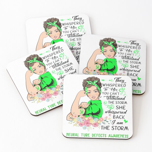 Item preview, I AM THE STORM NEURAL TUBE DEFECTS AWARENESS designed and sold by Brad-FI.