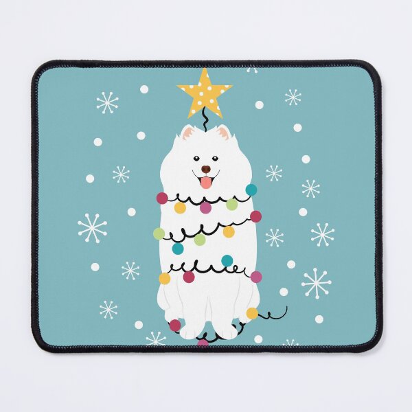 Item preview, Samoyed Christmas Tree designed and sold by Lulupainting.
