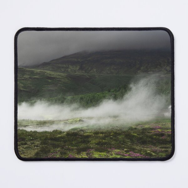 Item preview, Steam Rolling Over Green Field in Iceland designed and sold by Danny Wanders.