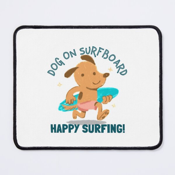 Item preview, Dog on surfboard designed and sold by theredsharp.
