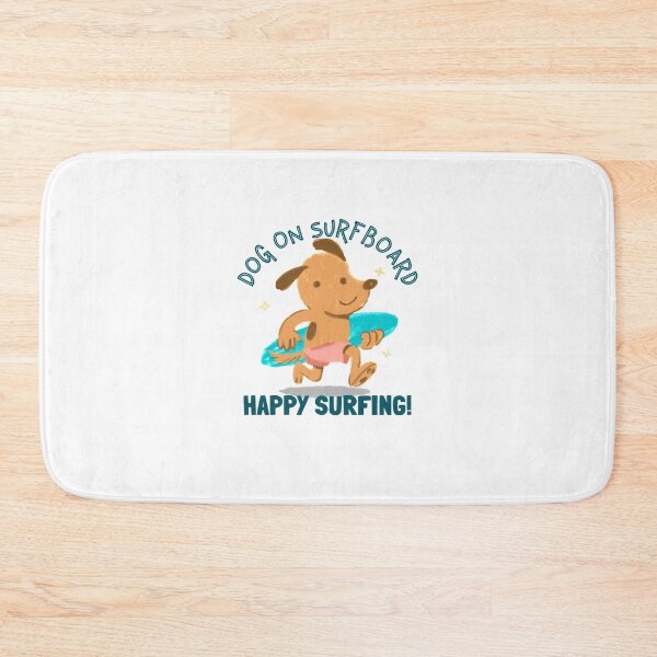 Item preview, Dog on surfboard designed and sold by theredsharp.