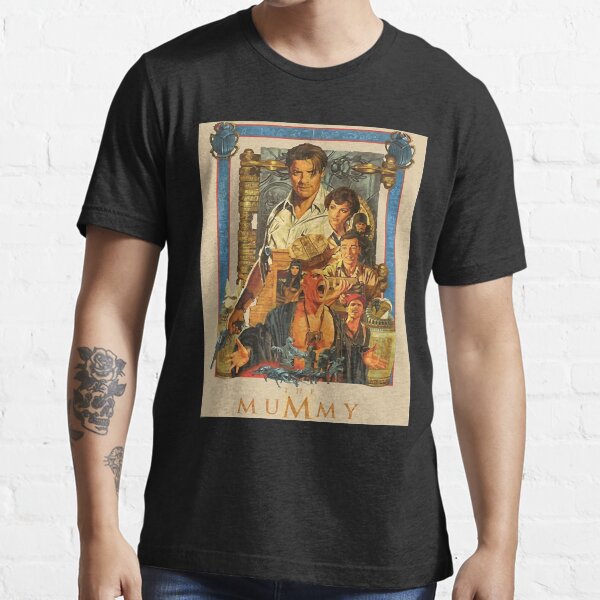 Brendan, Fraser poster- the Mummy Essential T-Shirt