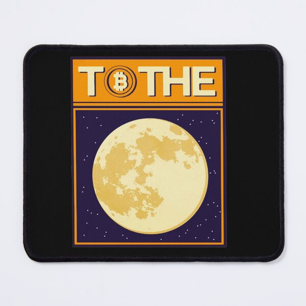 Item preview, Bitcoin To The Moon designed and sold by jackellies.