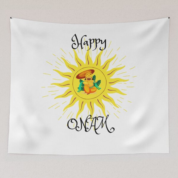 Item preview, Happy Onam Sticker  designed and sold by FrewinMason.