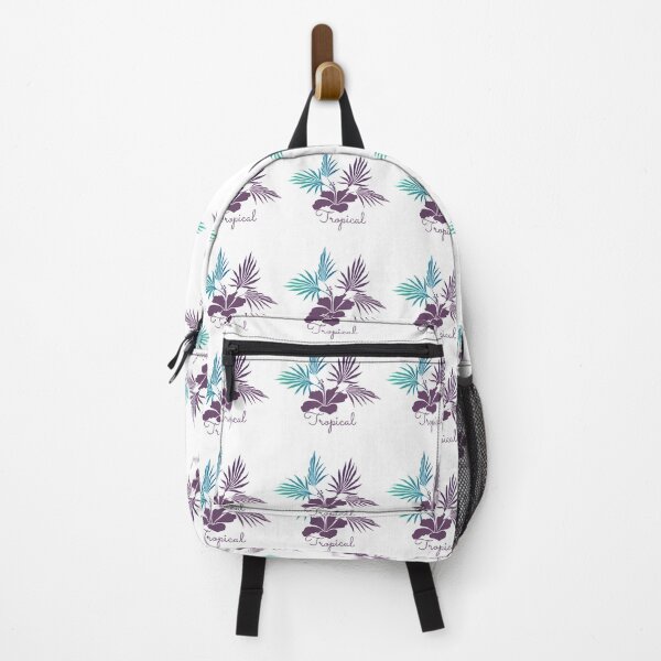 Item preview, Tropical Island Hibiscus Monstera Leaves designed and sold by GraphicsClub.