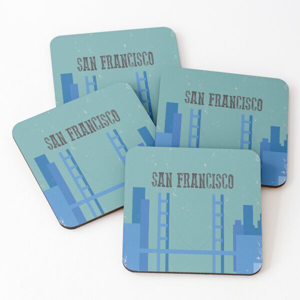 Item preview, San Francisco Golden Gate Bridge Retro Vintage  designed and sold by HStudioPrints.