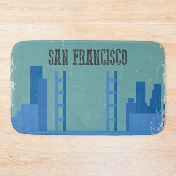 Item preview, San Francisco Golden Gate Bridge Retro Vintage  designed and sold by HStudioPrints.