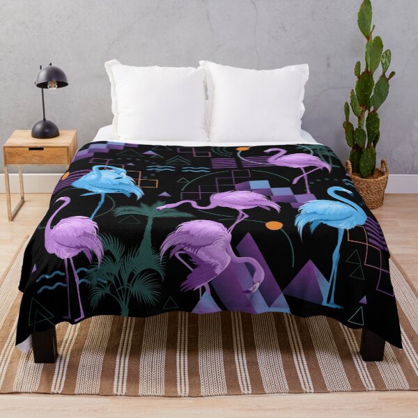 Item preview, Flamingo Retro Pattern designed and sold by ShaireProd.