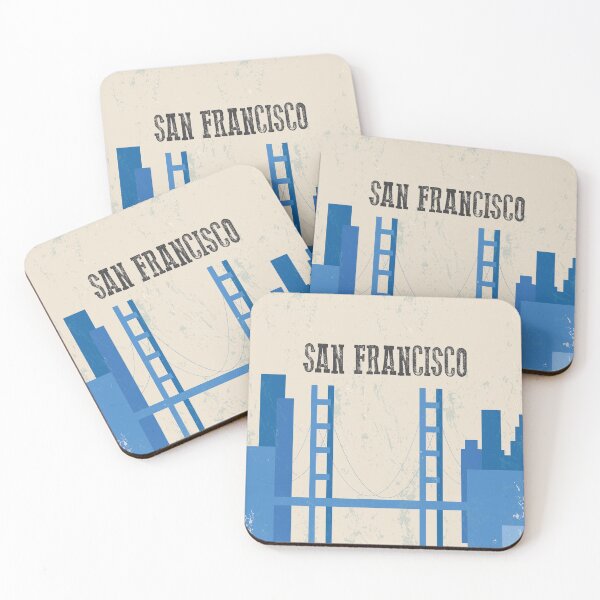 Item preview, San Francisco Golden Gate Bridge Retro Vintage  designed and sold by HStudioPrints.