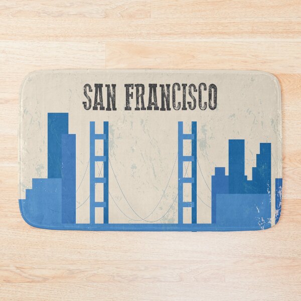 Item preview, San Francisco Golden Gate Bridge Retro Vintage  designed and sold by HStudioPrints.