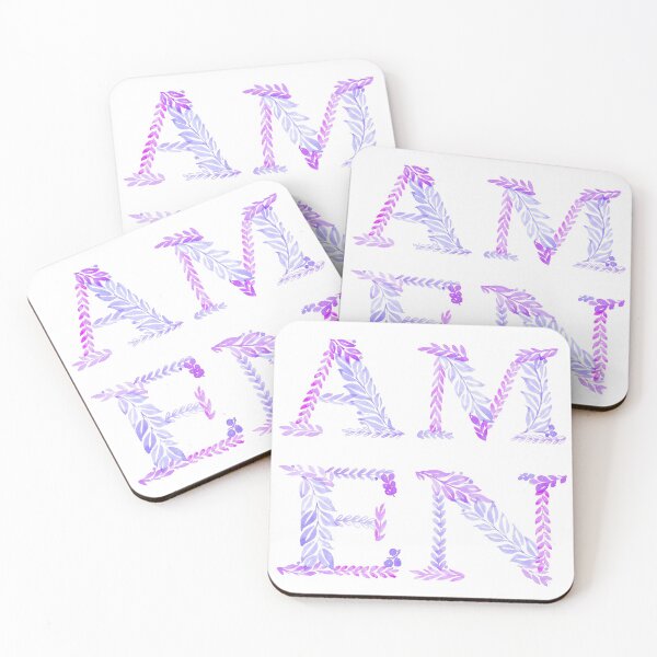 Item preview, Amen purple designed and sold by Rachel Dash-Williams Creative.