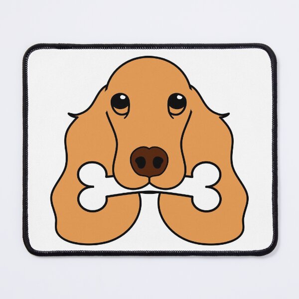 Item preview, English Cocker Spaniel Loves Bone designed and sold by Lulupainting.