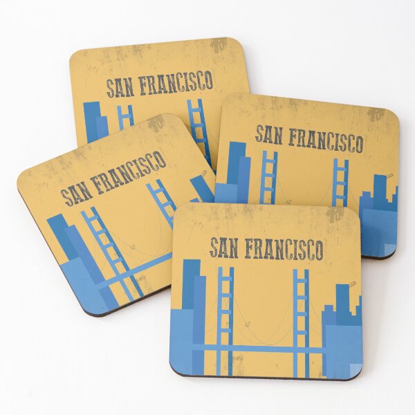 Item preview, San Francisco Golden Gate Bridge Retro Vintage  designed and sold by HStudioPrints.