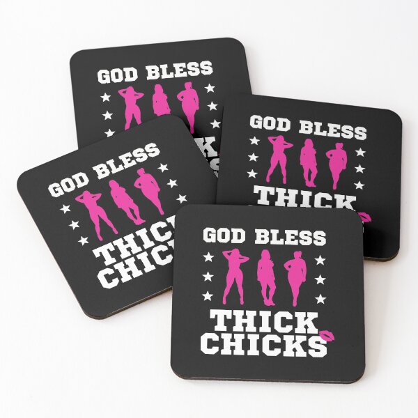 Item preview, God Bless Thick Chicks  designed and sold by yass-art.