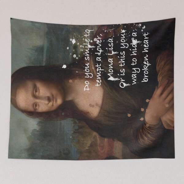 Item preview, Mona Lisa Graffiti  designed and sold by IBD-HOUS.