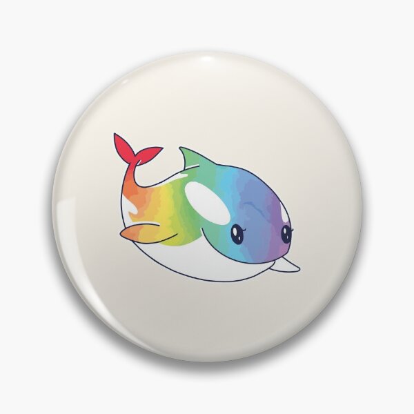 Item preview, rainbow whale designed and sold by zaher97.