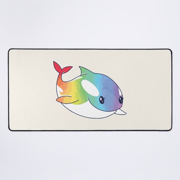 Item preview, rainbow whale designed and sold by zaher97.