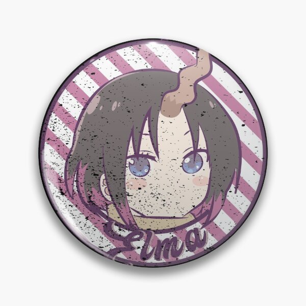 Artikelvorschau, MISS KOBAYASHI'S DRAGON MAID: ELMA (SCHWARZ & GRUNGE) entworfen und verkauft von FunGangStore.