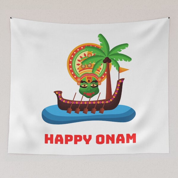 Item preview, happy onam Sticker designed and sold by FrewinMason.