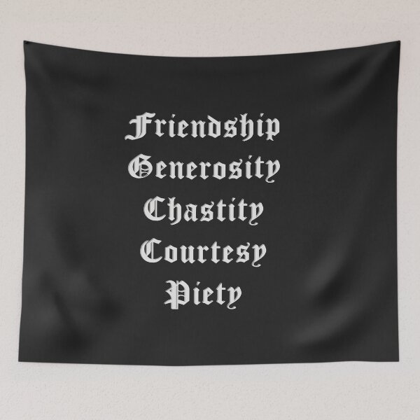 Item preview, 5 virtues of a knight designed and sold by Pasan-hpmm.