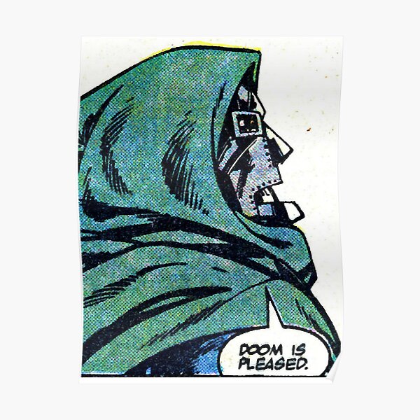 MF DOOM Classic Poster