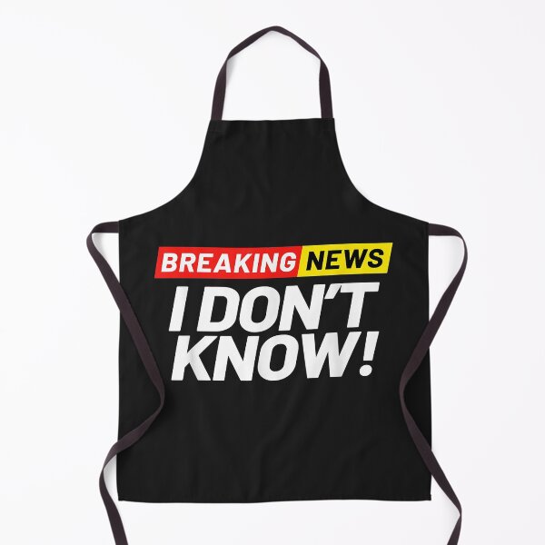 Item preview, BREAKING NEWS I DON`T CARE - FUNNY HUMOROUS PUNS designed and sold by KulkarnielBasan.
