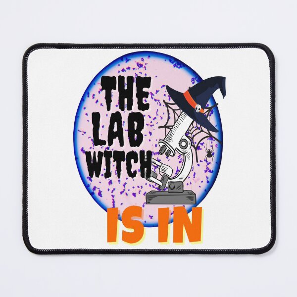 Item preview, LAB SCIENTIST THE LAB WITCH IS IN FUNNY MEDICAL TECH MICROBIOLOGY designed and sold by Hippiesole.