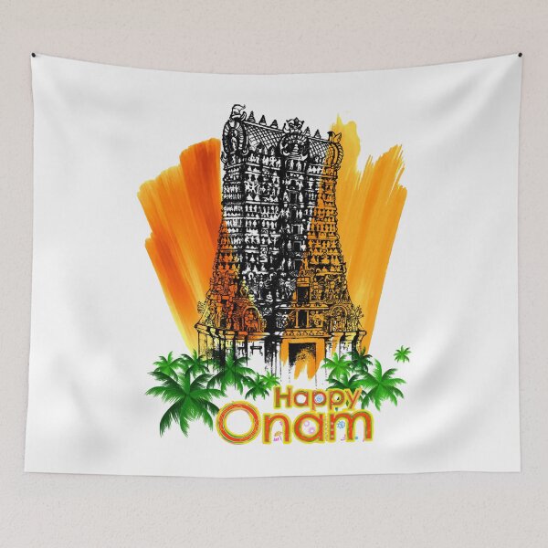 Item preview, Happy Onam Sticker  designed and sold by FrewinMason.