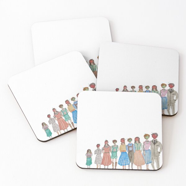 Item preview, punny apple family singers designed and sold by pundersome by @gillyguire.