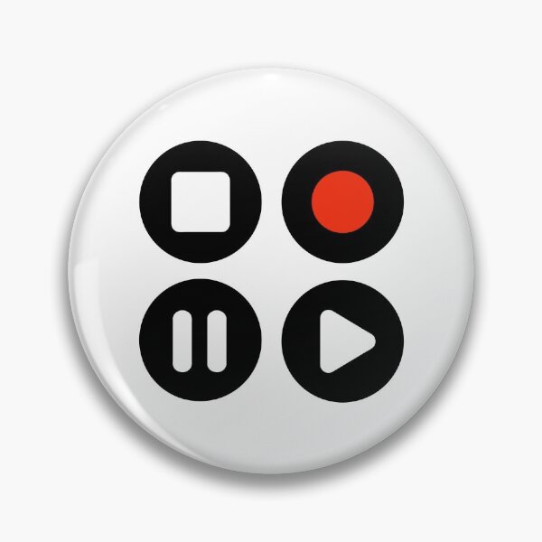 Item preview, Audio Symbols (Stop, Record, Pause, Play) designed and sold by Jimmy DeRosa.