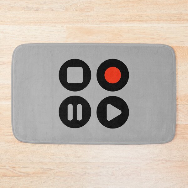 Item preview, Audio Symbols (Stop, Record, Pause, Play) designed and sold by Jimmy DeRosa.