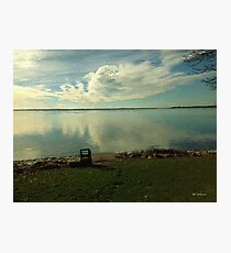 Dawn Breaks Blue Photographic Print