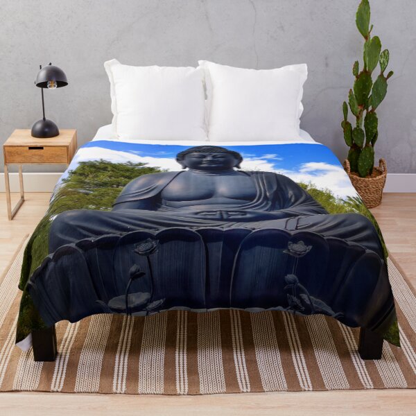 Item preview, Tokyo Daibutsu Great Buddha Statue Hidden Japan Photography Sakura designed and sold by TokyoDesigns.