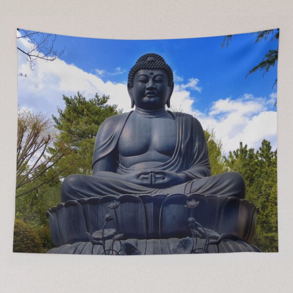 Item preview, Tokyo Daibutsu Great Buddha Statue Hidden Japan Photography Sakura designed and sold by TokyoDesigns.