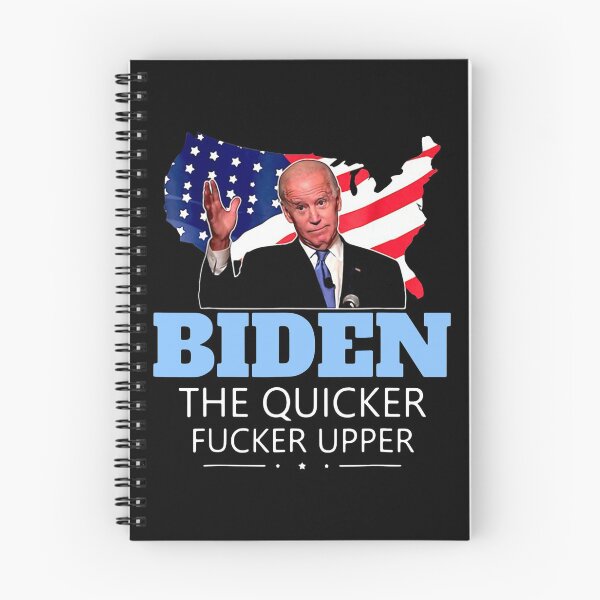 Item preview, JOE BIDEN THE QUICKER FUCKER UPPER AMERICAN FLAG designed and sold by Jorden-Trend.