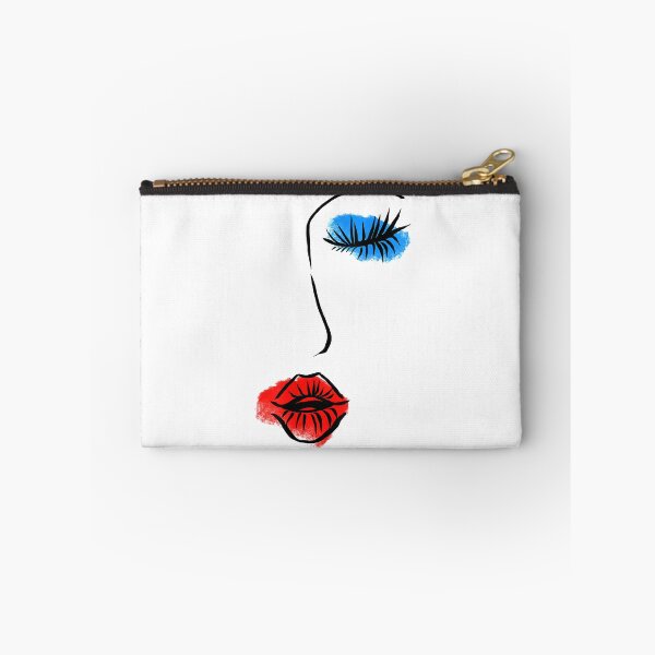Item preview, Abstract Art Face Sketch Lipstick Makeup  designed and sold by ClareMadelane.