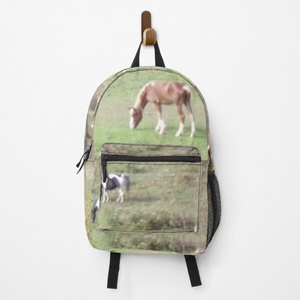 Item preview, Four horses grazing in the field designed and sold by AlicesArtistry.